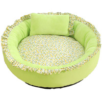 Nouveau lit pour chat, tapis pour chien, universel quatre saisons, lit d'été pour chien, lit d'hiver chaud, rond, confortable et doux pour chiens de petite et moyenne taille