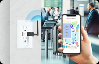 MOKO L05 para Bluetooth Beacon Plug and Play Carga USB BLE 5,0 Etiqueta programable Suministro directo del fabricante