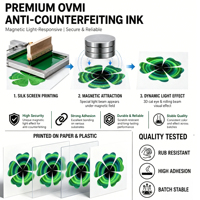 GDLEGEND Vente chaude Encre optique variable magnétique 3D haute sécurité pour impression d'écran de documents Couleurs personnalisables OVIINK