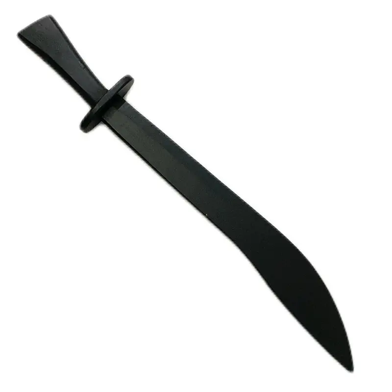 Espada chinesa de alta qualidade, espada de cavaleiro preto, espada de prática de madeira