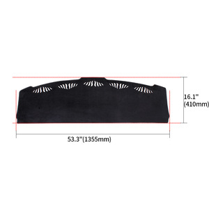 Pare-soleil pour tableau de bord de voiture, tapis en flanelle antidérapant, protection solaire, couverture de pare-brise avant pour Tesla modèle 3 Y - Product Image 4