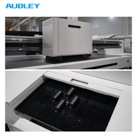Imprimante à plat UV Audley 2513 avec 4 à 8 têtes d'impression Ricoh G6, caméra CCD, machine d'impression UV grand format industrielle
