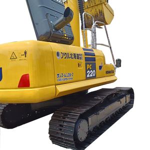 Used Komatsu PC220 22t Excavator 12 Months Warranty 1.2m Bucket Capacity 119kw Power Original Japan Engine Second <b>Hand</b> - Product Image 1
