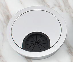 GQK – Passe-câble multifonction étanche en alliage de zinc pour la maison, le bureau, la cuisine, la salle de bain, le salon – Design moderne, haute qualité - Product Image 6