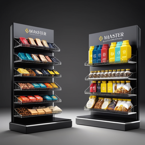 Tùy chỉnh kích thước kim loại kệ trưng bày cho siêu thị cửa hàng tiện lợi cửa hàng dầu xe trực tiếp từ nhà cung cấp Trung Quốc - Product Image 5