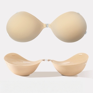Reggiseno Adesivo in Silicone con Chiusura Frontale Rinforzata, Senza Spalline, Push-Up, Comodo per Uso Quotidiano, per Seni Piccoli, per Ragazze - Product Image 2