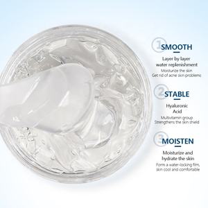 Masque crème hydratant <span class=keywords><strong>intense</strong></span> à l'acide hyaluronique, au collagène et à la vitamine C, soin de la peau naturel végétalien en marque propre, OEM - Product Image 5