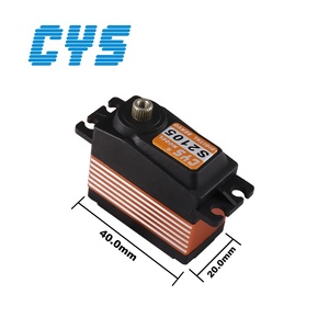 CYS-S2105 Servo numérique unisexe 5kg de couple HV sans noyau pour avion RC, bateau, jouet, taille standard, engrenage en titane, pièces de loisirs, systèmes radio - Product Image 6