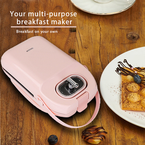 Nhà Sản Xuất Bánh Sandwich Thiết Kế Phổ Biến Mới 2020 Nhà Sản Xuất Bánh Sandwich Nướng Kem Điện - Product Image 5