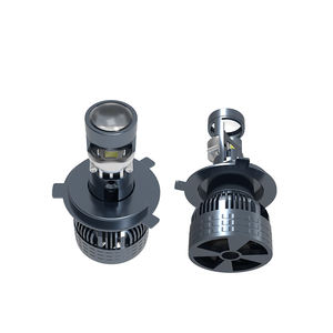 H11 LEDヘッドライトプロジェクターレンズH4高低ビームH7 65w自動照明LEDヘッドライトランプ - Product Image 4