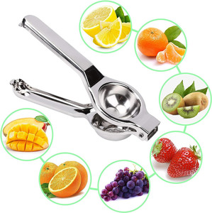 Spremiagrumi Manuale in Acciaio Inox per Limoni e Lime, Multifunzione, Riutilizzabile, con Logo Personalizzato e Confezione - Product Image 2