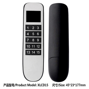 TV Điều Khiển Từ Xa Silicone Trường Hợp/Hộp Đi Kèm Với Màn Hình Hiển Thị Kỹ Thuật Số - Product Image 6