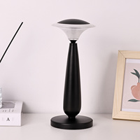Nouvelle Lampe de Bureau LED Empire Null au Design Minimaliste et Luxueux, avec Protection Oculaire, Abat-jour en Métal, Contrôle Tactile et Intensité Réglable
