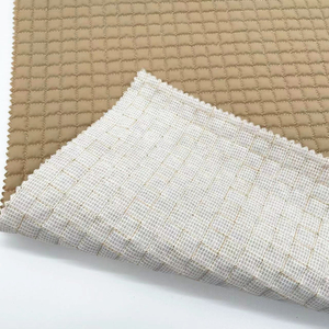 Chất lượng cao 300T Polyester taffeta chần xuống đầy vải không thấm nước Quilting vải hình vuông chần Áo khoác vải - Product Image 4