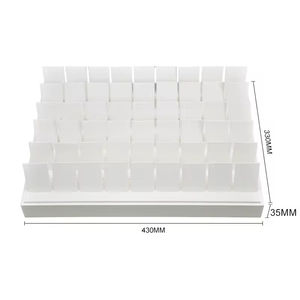 Expositor de Pendientes de Alta Gama, Hecho a Mano, Clásico, Cubierto de Terciopelo Blanco, Soporte de Exhibición de Joyería para Pendientes, Set de Exhibición de Joyería - Product Image 3