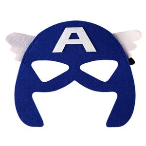 <span class=keywords><strong>Maschera</strong></span> supereroe festa per bambini giocattolo per festa vestito compleanno natale Cosplay <span class=keywords><strong>maschera</strong></span> di feltro bambini supereroe festa 6 colori <span class=keywords><strong>maschera</strong></span> - Product Image 3