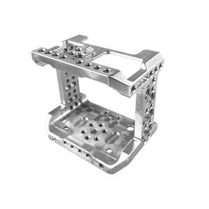 Pièces de quincaillerie pour cage de caméra en alliage d'aluminium usinées sur mesure par CNC, fraisage de précision pour la fabrication de supports de caméra métalliques - Product Image 3