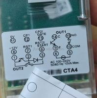 CTA4000A Pengontrol Penghitung dan Pengatur Waktu Digital Layar LCD Pemasangan Panel Industri AC 100-240V