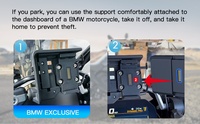 Écran de navigation étanche IP68 6,25'' pour BMW Motorcycle CarPlay & Android Auto 2025, Plug & Play pour tous les modèles de moto BMW