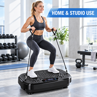 Plateforme de vibration corporelle complète pour l'exercice à domicile – Machine de fitness vibrante pour l'entraînement du corps