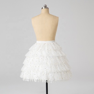 <span class=keywords><strong>Jupon</strong></span> à désosser Lolita brodé <span class=keywords><strong>antistatique</strong></span> réglable-<span class=keywords><strong>Jupon</strong></span> volumineux pour cosplay et tenue quotidienne - Product Image 1