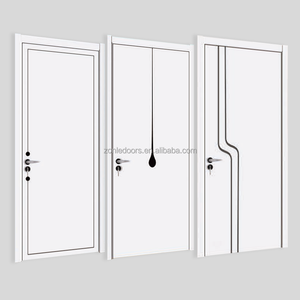 Porta in Legno 2024 per Uso Domestico Interno, Anti-Veleno Inoffensiva con Serratura Intelligente - Product Image 1