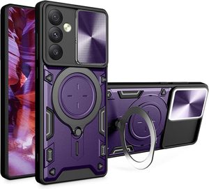 Cubierta de lente de cámara deslizante para Huawei Honor <span class=keywords><strong>Magic</strong></span> 7 Pro 5G <span class=keywords><strong>6</strong></span> Pro anillo magnético giratorio soporte de Metal funda de teléfono celular a prueba de golpes - Product Image 1