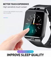 Montre Connectée Dz09 avec Carte SIM pour Hommes, WiFi, Suivi Sportif, Appel Vidéo, Compatible Téléphone Mobile Android TFT pour Samsung