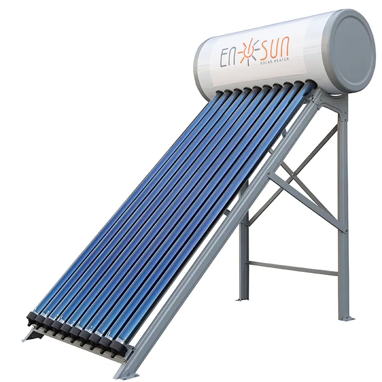 hot water machine price glasses tubes pre heated copper coil solar water heater for room and water