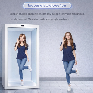 หน้าจอสัมผัสดิจิทัล AI สำหรับมนุษย์  หน้าจอโปร่งใส 3 มิติ  ห้องโฮโลแกรมพร้อมความสามารถในการสื่อสารด้วยเสียง - Product Image 4