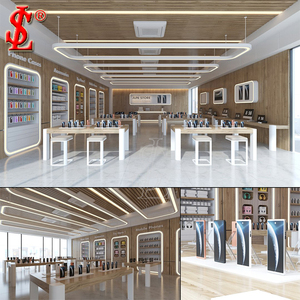Vendita calda negozio di elettronica personalizzata Display <span class=keywords><strong>mobili</strong></span> CCTV telecamera di sicurezza negozio decorazione di Interior Design per la vendita al dettaglio negozio di telefonia - Product Image 6