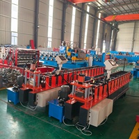 Machine de formage de rouleaux de clôture métallique Dura Fence efficace, machine automatique de fabrication de panneaux de clôture en acier à lattes pour la protection de la vie privée