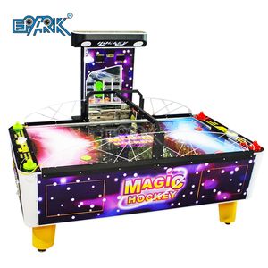 Table de hockey sur air à pièces de monnaie de style classique avec compteur de score électronique automatique pour les enfants de 6 ans et plus, machine de jeu d'arcade classique - Product Image 2