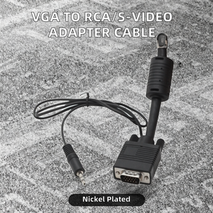 <span class=keywords><strong>VGA</strong></span> macho <span class=keywords><strong>a</strong></span> <span class=keywords><strong>S</strong></span>-<span class=keywords><strong>Video</strong></span> 3 <span class=keywords><strong>RCA</strong></span> hembra convertidor <span class=keywords><strong>Cable</strong></span> <span class=keywords><strong>de</strong></span> vídeo chaqueta <span class=keywords><strong>de</strong></span> PVC <span class=keywords><strong>TV</strong></span> PC <span class=keywords><strong>adaptador</strong></span> <span class=keywords><strong>de</strong></span> ordenador <span class=keywords><strong>para</strong></span> Monitor <span class=keywords><strong>VGA</strong></span> <span class=keywords><strong>a</strong></span> <span class=keywords><strong>RCA</strong></span> <span class=keywords><strong>Cable</strong></span> - Product Image 2