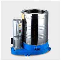 Machine à dégraisser les frites à petite échelle / Dégraisseur pour aliments frits / Machine de déshydratation alimentaire en acier inoxydable pour essoreuse