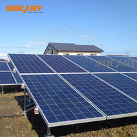 Systèmes de montage au sol en aluminium pour panneaux solaires SOEASY Manufacturer