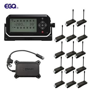 14 tekerlekler iç kayış tipi birlikte sensörler kamyon/römork <span class=keywords><strong>TPMS</strong></span> lastik basıncı monitör sistemi Alarm sistemi - Product Image 1