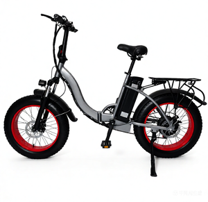 Batterie au lithium 48V 10.5Ah, pneus 20*4 pouces, JIMANO 7 vitesses, corps en aluminium, moteur sans balais, suspension avant, vélo électrique urbain tout-terrain - Product Image 2