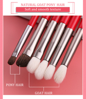 YDINI Pinceaux de maquillage professionnels en poils naturels, 30 pièces, sans cruauté, ensemble complet, vente flash