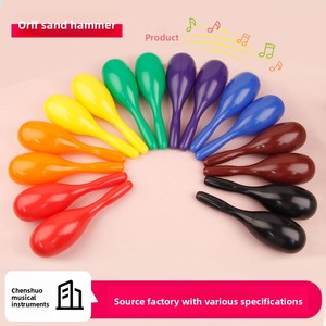 Fourniture en gros <span class=keywords><strong>de</strong></span> percussion Orff : Grande <span class=keywords><strong>boule</strong></span> <span class=keywords><strong>de</strong></span> <span class=keywords><strong>sable</strong></span> ovale en plastique pour enfants, pour la stimulation visuelle, la préhension et la coordination œil-main - Product Image 1