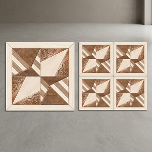 Dalles de parking en porcelaine numérique émaillée 3D, aspect pierre, antidérapantes, 12 mm, 400x400 mm, pour extérieur, usage intensif - Product Image 5