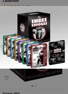 El Conjunto Completo de Películas y Series de TV de los Tres Stooges en DVD (DVD, 2025, Set de 20 Discos) en su Empaque Original - Product Image 1