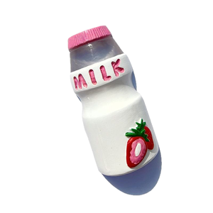 Yijias nuevos imanes de nevera de resina de alimentos simulados a base de polvo, pasteles, cartones de leche, helados, tazas de café, Haws recubiertos de azúcar, Dec - Product Image 5