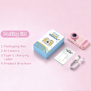 Kamera Pembelajaran AI untuk Anak dengan Fitur Bercerita dan Tanya Jawab, Mainan Pintar Multifungsi untuk Pembelajaran Kreatif, Kamera Mainan untuk Kesenangan - Product Image 3