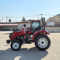 50hp 55hp 60hp 4wd roda multifungsi, Traktor Mini 4 roda 4x4 pertanian