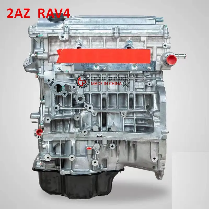 Bir yıl garanti Motor 2.4L Moteur 2AZ-FE 2AZ uzun blok çıplak Motor Toyota RAV4 Corolla Highlander Harrier Avensis