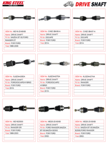 KINGSTEEL Auto eje de Transmission pièces de voiture avant arrière CV Joint essieu arbre d'entraînement pour <span class=keywords><strong>Ford</strong></span> Ranger Focus Escape F150 - Product Image 6