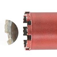 LARIX 260MM foret à noyau de diamant 1-14 ''filetage M22 personnalisable corps de foret à noyau en acier à grande vitesse pour béton de marbre