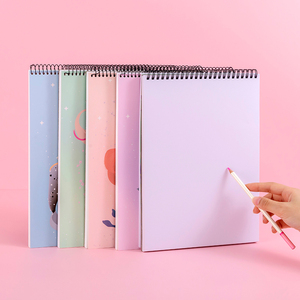 Tùy Chỉnh In Ấn Giấy Bìa A5 Máy Tính Xách Tay Xoắn Ốc Kế Hoạch Tạp Chí <span class=keywords><strong>Kawaii</strong></span> <span class=keywords><strong>Sketchbook</strong></span> Cho Sketchpad - Product Image 5