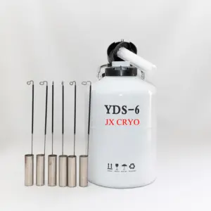 YDS-6 6 litri piccolo serbatoio serbatoio di azoto liquido crio